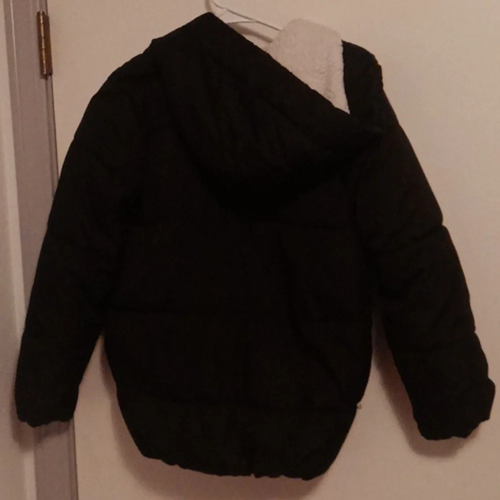 Old Navy Kids Black Puffer Jacket